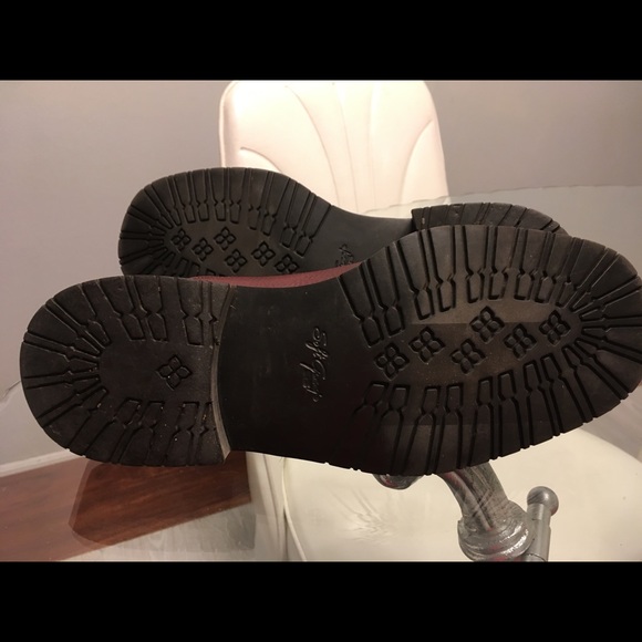 Joseph Abboud Split Seam Brown Leath Slip On Sz 9 - Picture 6 of 8